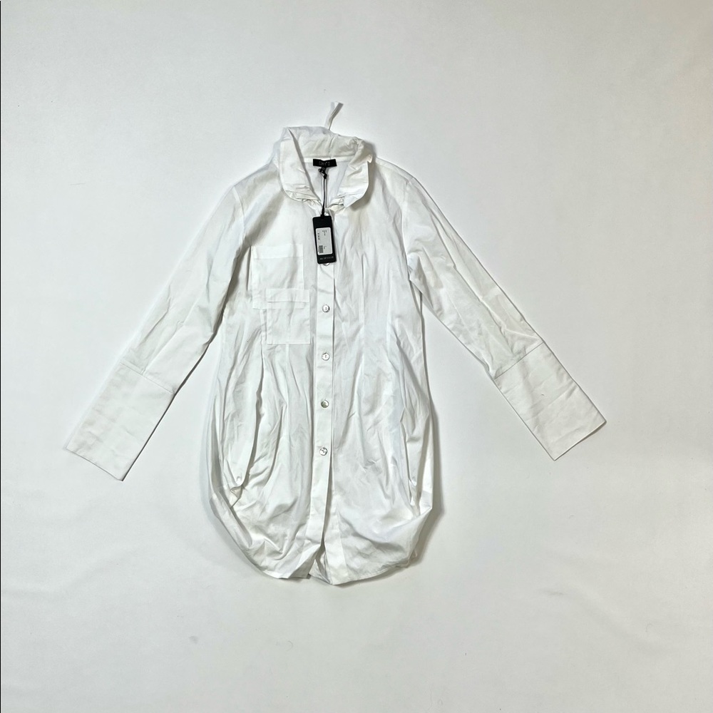 Comfy buttondown dress NWOT-S